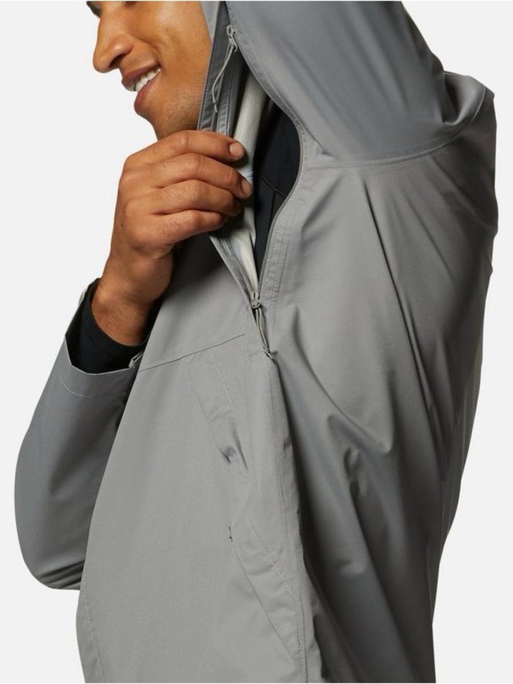 Mountain Hardware MEN'S GRANITE GLADE JACKET Grey Large - Picture 6 of 16